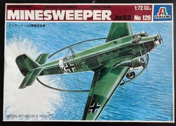 Italeri Minesweeper Ju 52. Schaal 1:72. Unstarted. ZGAN. beschikbaar voor biedingen