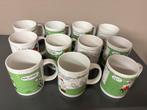 11x vintage C1000 F.C. Knudde mokken, C1000, C1000, Ophalen of Verzenden, Zo goed als nieuw