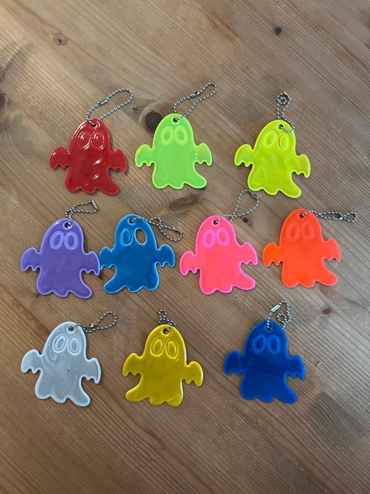 Reflecterende Spook Sleutelhangers Halloween, Fietsen en Brommers, Overige Fietsen en Brommers, Nieuw, Ophalen of Verzenden