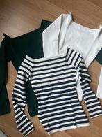 3x H&M tops, H&M, Wit, Ophalen of Verzenden, Zo goed als nieuw