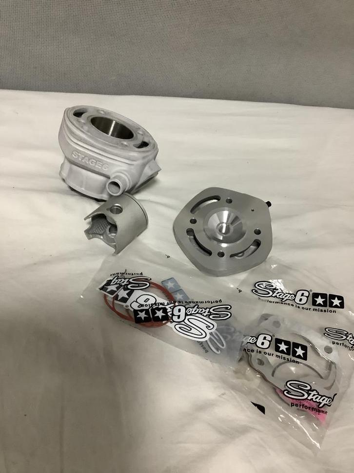 Stage 6 70cc Cilinder Minarelli Horizontaal - Nieuw!, Fietsen en Brommers, Brommeronderdelen | Scooters, Nieuw, Overige merken