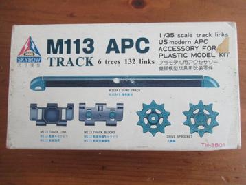 M113 APC single-link tracks (Skybow 1/35) beschikbaar voor biedingen