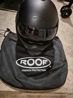 Roof Boxer V8 helm mat zwart met donker vizier maat S, Overige merken, Systeemhelm, Tweedehands