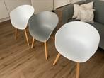 HAY - About a Chair AAC 22 eetkamerstoel - gelakt eiken, Huis en Inrichting, Stoelen, Ophalen, Kunststof, Gebruikt, Overige kleuren