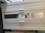 Kast wit, Huis en Inrichting, Ophalen, 100 tot 150 cm, Met hangruimte, Zo goed als nieuw