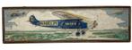 Porseleyne fles Delft cloisonné wandtegel H-NKLM KLM Fokker, Ophalen of Verzenden