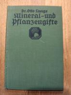 Mineral- und Pflanzengifte - Dr. Otto Lange, Ophalen of Verzenden, Dr. Otto Lange