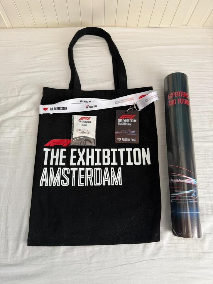 F1 Exhibition (Amsterdam) goodiebag, Tickets en Kaartjes, Evenementen en Festivals, Eén persoon