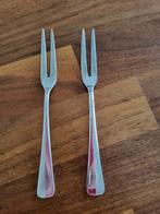 Haags lofje vleeswarenvorkje SOLA 100 verzilverd, Huis en Inrichting, Keuken | Bestek, Ophalen of Verzenden, Zo goed als nieuw