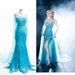 Elsa jurk Dames Frozen jurk volwassenen XS tm XL, Ophalen of Verzenden, Nieuw, Maat 36 (S), Kleding