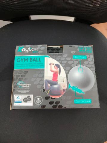 Kaytan Fitnessbal - Ø65CM - Incl. opblaaspomp - beschikbaar voor biedingen