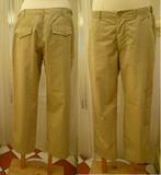 Zara Sports broek size 36 beige katoen chino, Ophalen of Verzenden, Zo goed als nieuw, Overige maten, Beige