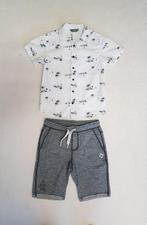 Geweldige grijze WE jongens sweat short maat 128., Broek, Verzenden, Zo goed als nieuw, Jongen