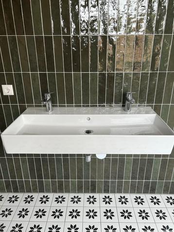 Villeroy & Boch Memento 2.0 Wastafel + 2 Hansgrohe Kranen beschikbaar voor biedingen