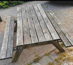 Picknicktafel, Tuin en Terras, Picknicktafels, Ophalen, Zo goed als nieuw, Inklapbaar, Rechthoekig