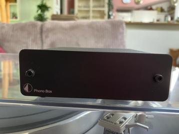 Project Phono box phono voorversterker MC en MM. in doos. beschikbaar voor biedingen
