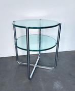 Gispen GT423 bijzettafel | hoogglans chroom | nette staat, Huis en Inrichting, Tafels | Bijzettafels, 45 tot 60 cm, Minder dan 55 cm