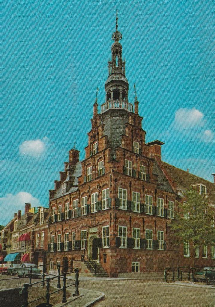 FRANEKER Raadhuis Stadhuis, Verzamelen, Ansichtkaarten | Nederland, Ongelopen, Friesland, 1960 tot 1980, Verzenden