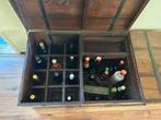 Koloniale Wijnkist / Opbergkist, Ophalen, Gebruikt, 15 tot 25 flessen, Minder dan 50 cm