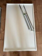 KOMPLEMENT Uittrekbare plank, wit, 100x58 cm, Huis en Inrichting, Ophalen, 50 tot 100 cm, Zo goed als nieuw, Minder dan 100 cm