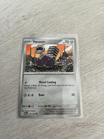 Varoom 124/167 Twilight Masquerade - Pokémon Kaart beschikbaar voor biedingen