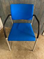9 Armleun Stoelen ( Stapelbaar ), Ophalen, Gebruikt, Blauw, Vijf, Zes of meer stoelen