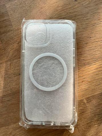 Iphone 13, iphone 14 magsafe transparante case/hoesje