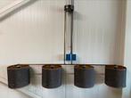 Hanglamp 4-lichts, Ophalen, Zo goed als nieuw, 75 cm of meer
