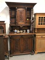 Frans huiskamer kast, Huis en Inrichting, Kasten | Buffetkasten, Ophalen, Gebruikt, 100 tot 150 cm, Eikenhout
