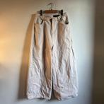 Vintage katoenen flared mom jeans maat L, Beige, Maat 42/44 (L), Ophalen of Verzenden, Zo goed als nieuw