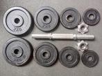 Dumbbells, gewichten en pull-up bar, Ophalen of Verzenden, Zo goed als nieuw, Benen, Dumbbell