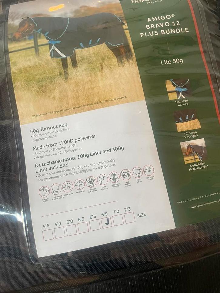 Deken set horsewear 205, Dieren en Toebehoren, Paarden en Pony's | Dekens en Dekjes, Nieuw, Deken, Ophalen of Verzenden