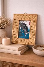 Rotan Fotolijst / Wandlijst – Natuurlijke Vintage Look, Ophalen