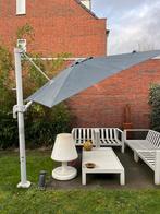 Zweefparasol met voet in de grond, Gebruikt, Kantelbaar, Zweefparasol, 2 tot 3 meter