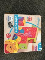 Blokkenpuzzel Winnie the Pooh, Ophalen of Verzenden, Minder dan 10 stukjes, Gebruikt, 2 tot 4 jaar