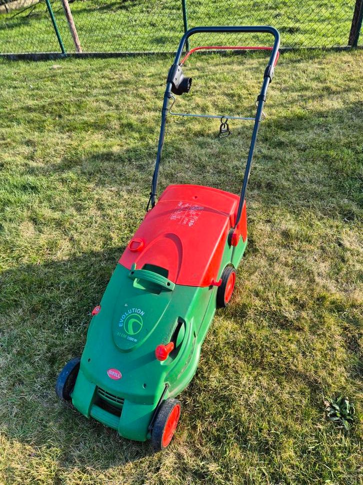 Brill Evolution 41 EM Grasmaaier, maaibreedte 41cm!, Tuin en Terras, Grasmaaiers, Gebruikt, Elektrische grasmaaier, 40 t/m 49 cm