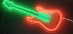 Elektrische Gitaar Neon verlichting., Ophalen of Verzenden, Nieuw