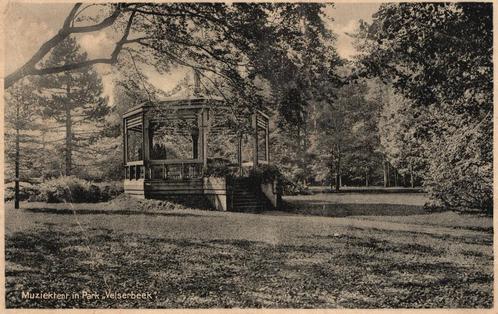 Muziektent in Park Velserbeek  129701, Verzamelen, Ansichtkaarten | Nederland, Gelopen, Noord-Holland, Voor 1920, Verzenden