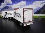 Wsi 01-4547 DFDS , Mercedes-Benz Actros MP5 Giga Space, Hobby en Vrije tijd, Modelauto's | 1:50, Ophalen, Nieuw, Bus of Vrachtwagen