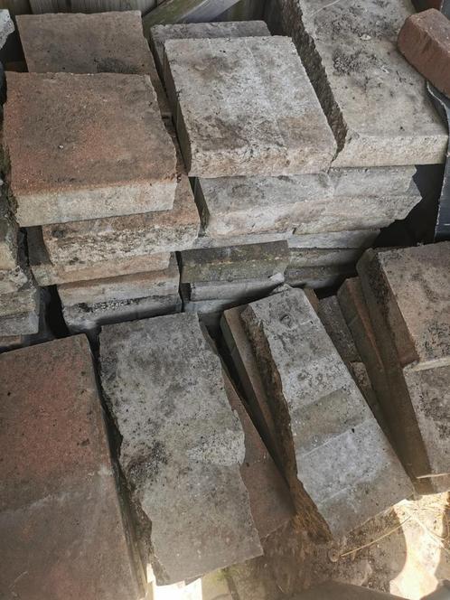 tuintegels, tegels voor border, gratis af te halen, Tuin en Terras, Tegels en Klinkers, Gebruikt, Terrastegels, Beton, Ophalen