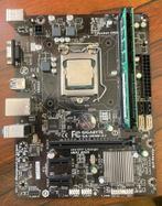 Gigabyte GA-H81M-S1 + Intel Celeron G1820 +8GB DDR3, Ophalen of Verzenden, Zo goed als nieuw, DDR3