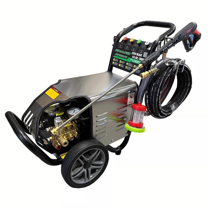 Stahlgruppe Hogedrukreiniger 200 bar / 380 volt, Tuin en Terras, Hogedrukreinigers, Nieuw, Elektrisch, Ophalen