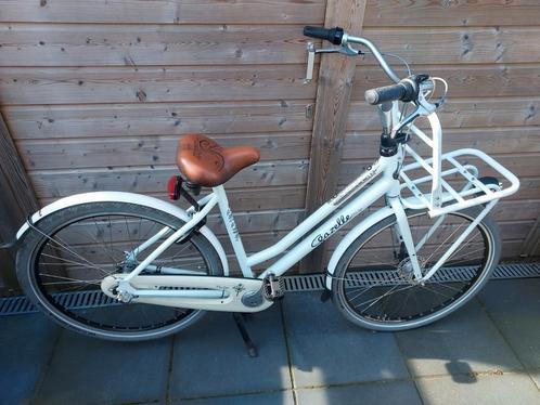 Gazelle miss grace d54 3versn. wit., Fietsen en Brommers, Fietsen | Crossfietsen en BMX, Gebruikt, 24 inch of meer, Ophalen