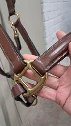 Bruin leren halster full, Dieren en Toebehoren, Ophalen of Verzenden, Zo goed als nieuw, Overige soorten