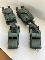 2x Dinky Toys  Antar Tank Transporter met tank, Hobby en Vrije tijd, Modelauto's | 1:43, Ophalen of Verzenden, Zo goed als nieuw
