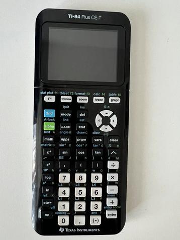 Grafische rekenmachine Texas Instruments TI-84 Plus CE-T beschikbaar voor biedingen