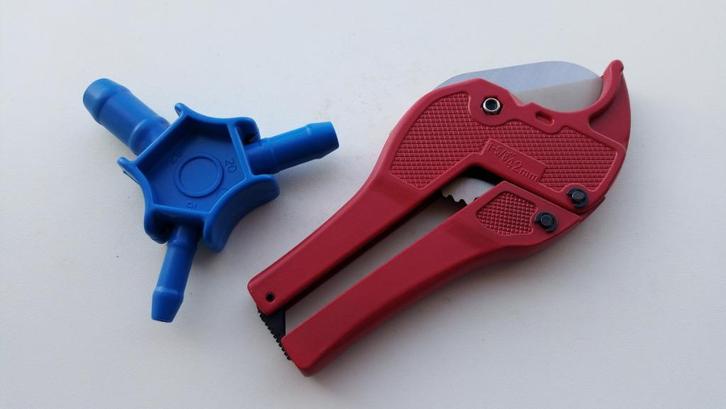 Henco ontbramer kalibrator + buizenschaar knipschaar, Doe-het-zelf en Verbouw, Buizen en Afvoer, Nieuw, Ophalen of Verzenden