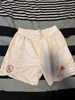 Ajax Korte Broek Maat 2XL, Wit, Overige maten, Ophalen of Verzenden, Voetbal
