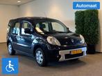 Renault Kangoo Rolstoelauto Automaat 3+1 (airco), Auto's, Renault, Stof, Zwart, Origineel Nederlands, Bedrijf
