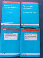 Set werkplaatsboeken Audi 80 Cabrio Dak Elektra carrosserie, Ophalen of Verzenden, Gelezen, Audi